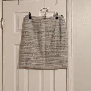 Tan Cream Ann Taylor Pencil Skirt